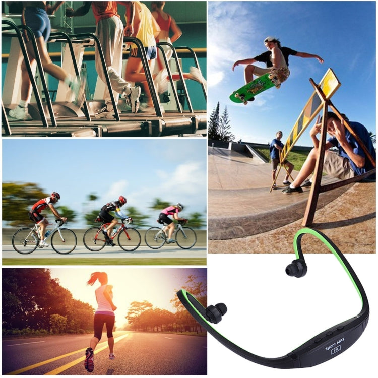 SH-W1FM Life Waterproof Sweatproof Stereo Wireless Sports Earbud Earphone In-ear Headphone Headset with Micro SD Card, For Smart Phones & iPad & Laptop & Notebook & MP3 or Other Audio Devices, Maximum SD Card Storage: 8GB