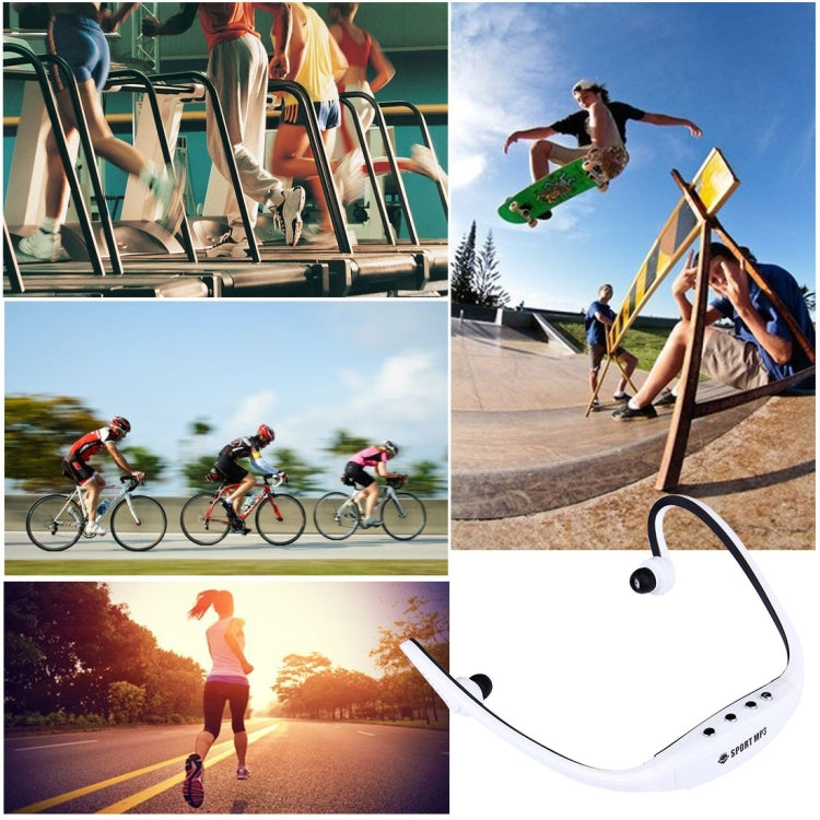 SH-W3 Life Waterproof Sweatproof Stereo Sports Earbud Earphone In-ear Headphone Headset with Micro SD / TF Card, For Smart Phones & iPad & Laptop & Notebook & MP3 or Other Audio Devices, Maximum SD Card Storage: 32GB