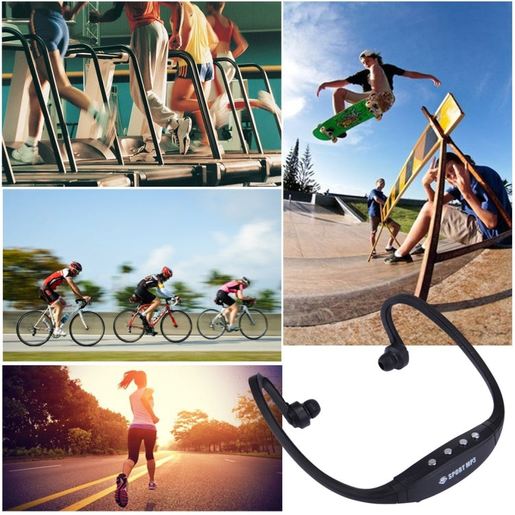 SH-W3 Life Waterproof Sweatproof Stereo Sports Earbud Earphone In-ear Headphone Headset with Micro SD / TF Card, For Smart Phones & iPad & Laptop & Notebook & MP3 or Other Audio Devices, Maximum SD Card Storage: 32GB