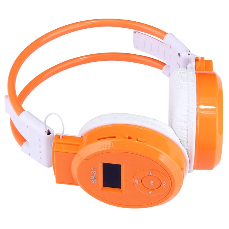 SH-S1 Folding Stereo HiFi Wireless Sports Headphone Headset with LCD Screen to Display Track Information & SD / TF Card, For Smart Phones & iPad & Laptop & Notebook & MP3 or Other Audio Devices