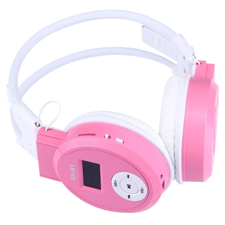 SH-S1 Folding Stereo HiFi Wireless Sports Headphone Headset with LCD Screen to Display Track Information & SD / TF Card, For Smart Phones & iPad & Laptop & Notebook & MP3 or Other Audio Devices