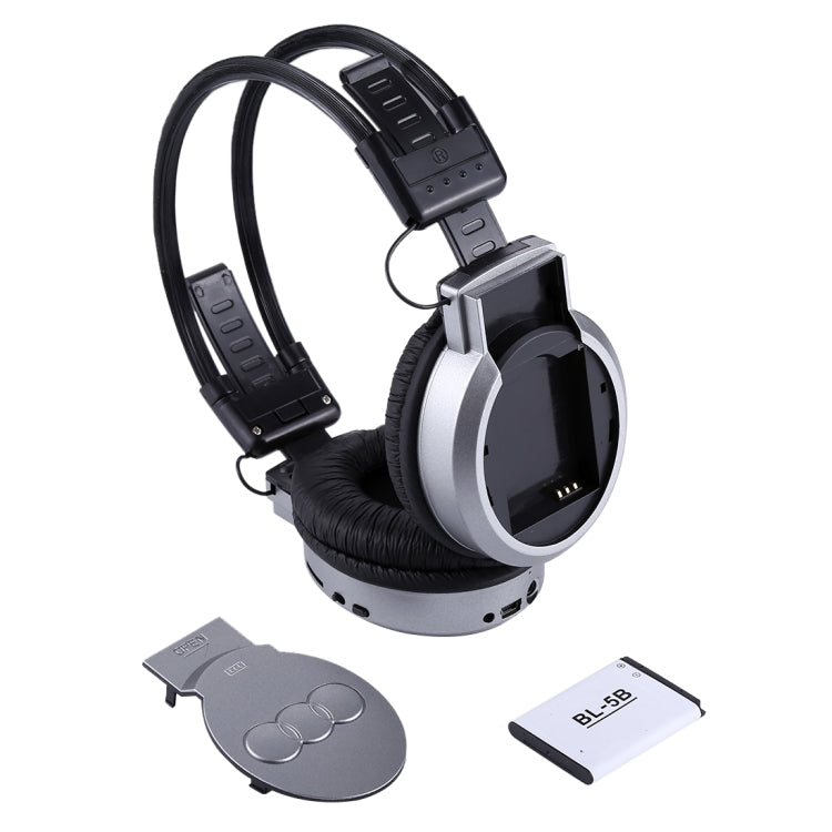 SH-S1 Folding Stereo HiFi Wireless Sports Headphone Headset with LCD Screen to Display Track Information & SD / TF Card, For Smart Phones & iPad & Laptop & Notebook & MP3 or Other Audio Devices