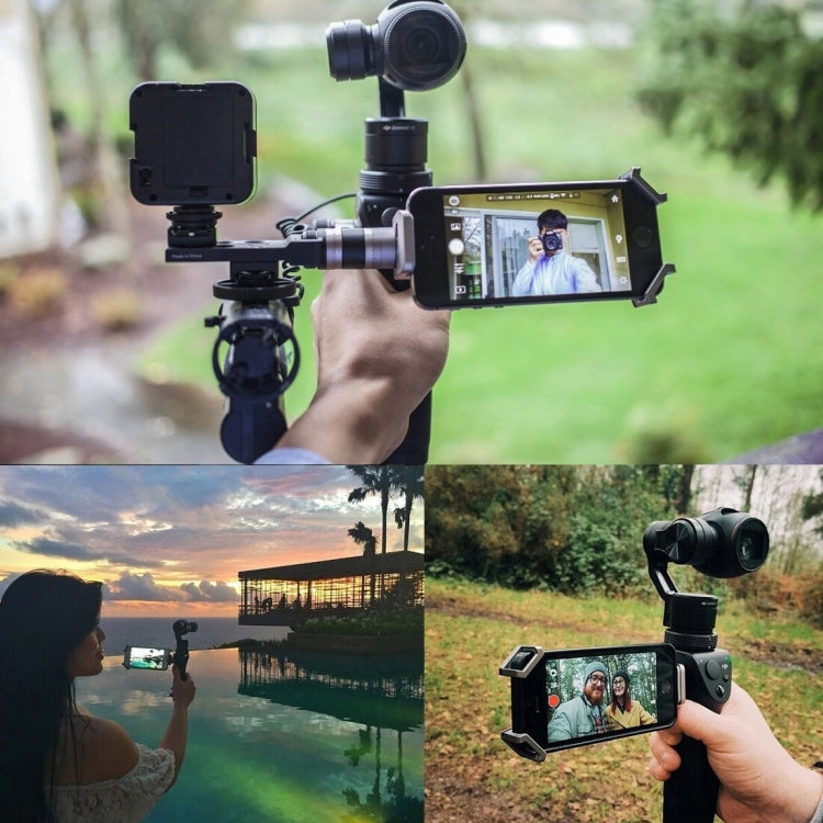 DM-2 Selfie Stick Monopod Phone Holder for DJI OSMO, Support Maximum to 6 inch Phones, For iPhone, Samsung, Huawei, Xiaomi, HTC and Other Smartphones