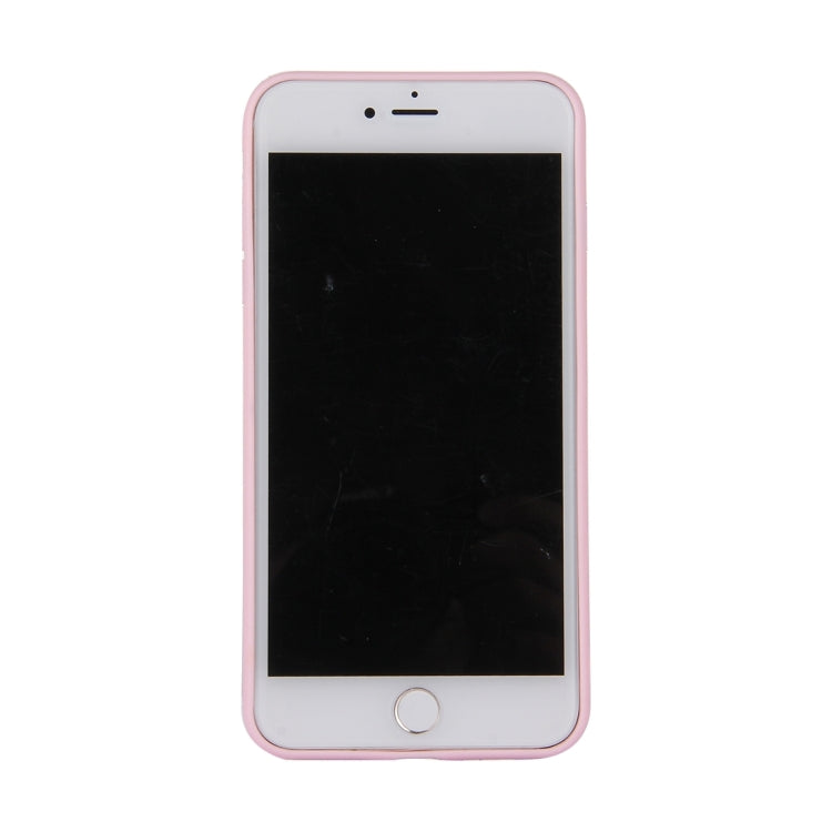 For iPhone 6 & 6s 3D Little Cat Pink Ears Pattern Squeeze Relief Squishy Dropproof Protective Back Cover Case