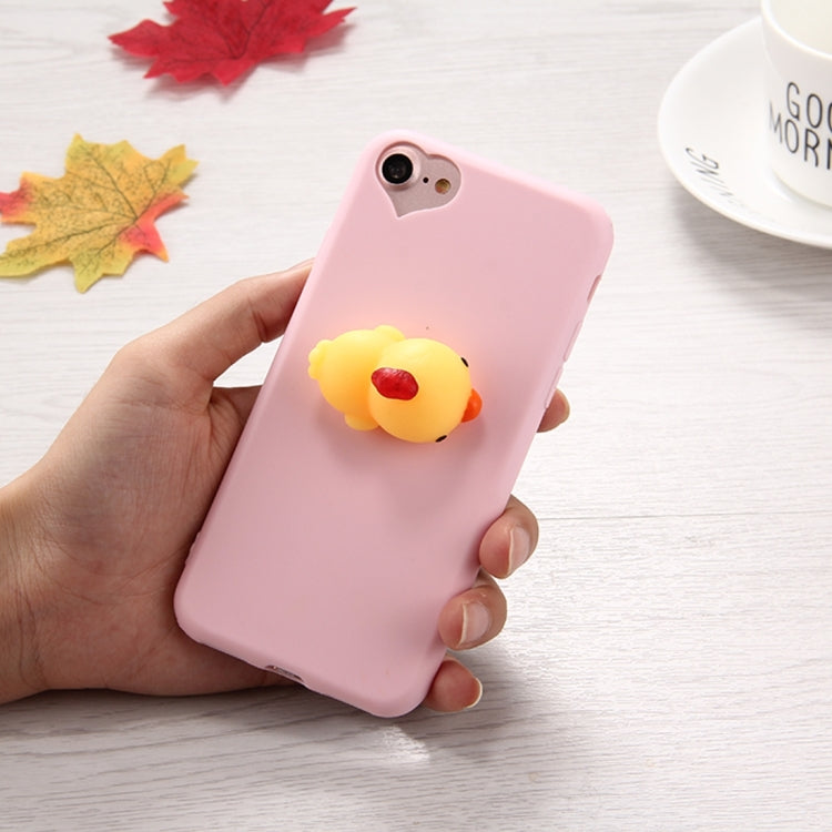 For iPhone 6 & 6s 3D Duck Pattern Squeeze Relief Squishy Dropproof Protective Back Cover Case