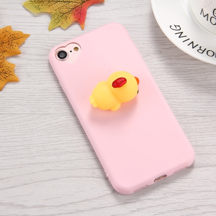 For iPhone 6 & 6s 3D Duck Pattern Squeeze Relief Squishy Dropproof Protective Back Cover Case