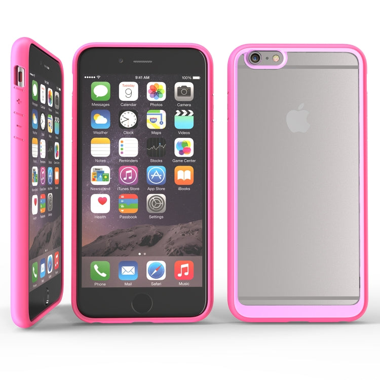 Two-color Frame Acrylic PC Case for iPhone 6