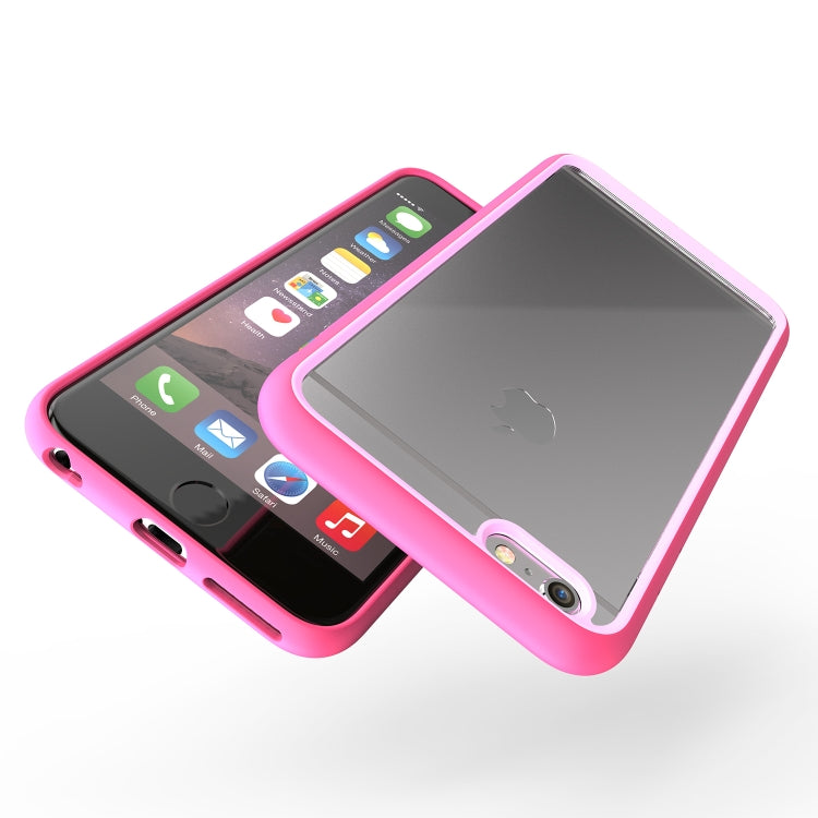 Two-color Frame Acrylic PC Case for iPhone 6