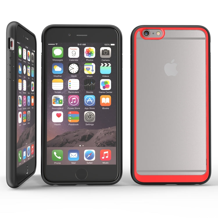 Two-color Frame Acrylic PC Case for iPhone 6