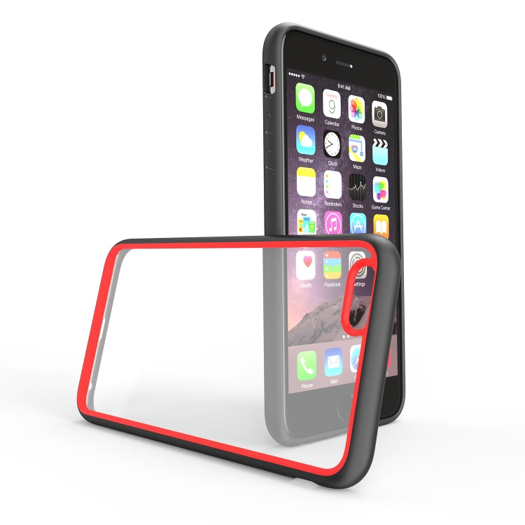 Two-color Frame Acrylic PC Case for iPhone 6