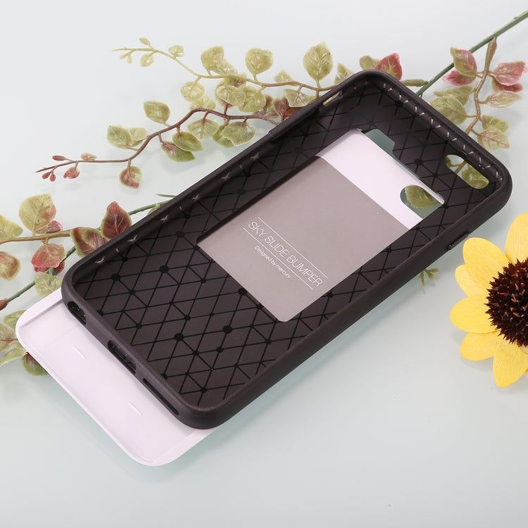GOOSPERY for iPhone 6 & 6s TPU + PC Sky Slide Bumper Protective Back Case with Card Slots
