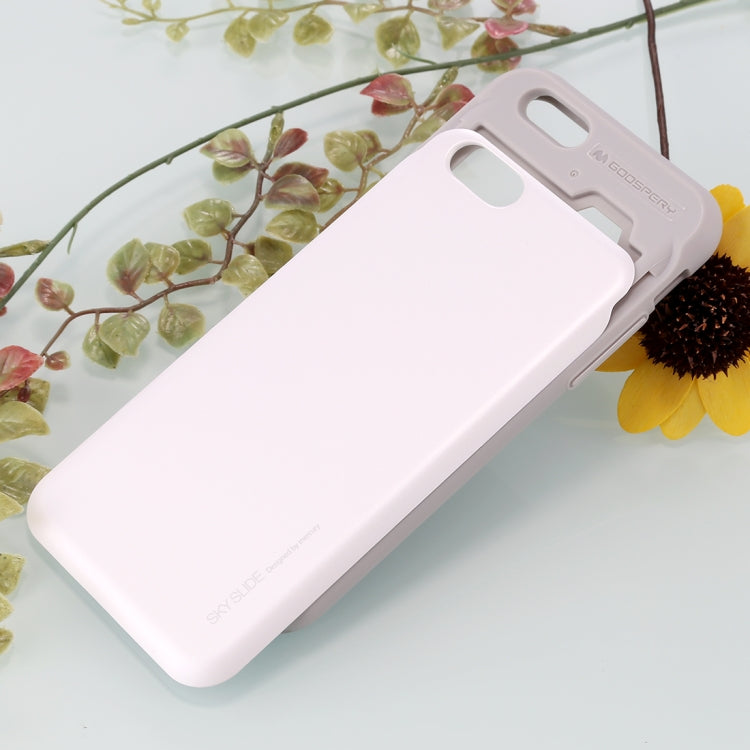 GOOSPERY for iPhone 6 & 6s TPU + PC Sky Slide Bumper Protective Back Case with Card Slots