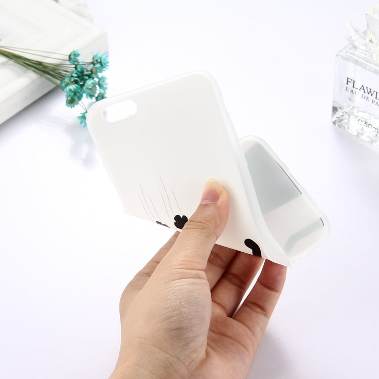For iPhone 6 & 6s TPU Frosted Embossed