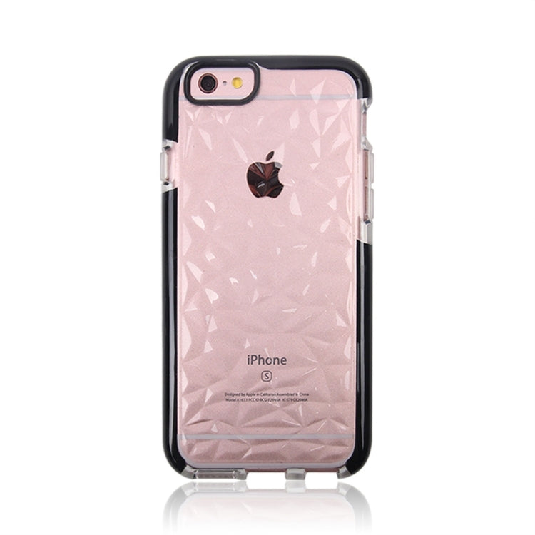 For iPhone 6 & 6s Diamond Texture TPU Dropproof Protective Back Cover Case