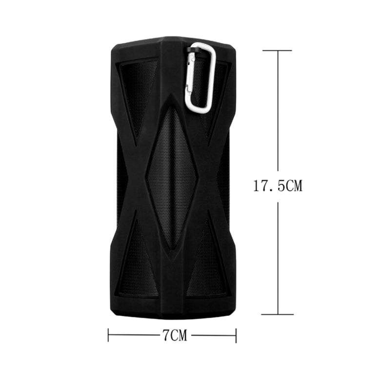 SARDiNE A6 Multifunctional Outdoor IP44 Waterproof Wireless Bluetooth Speaker , with Mic, 4000mAh Battery, Support Hands-free Answer Phone & TF Card & AUX Line In