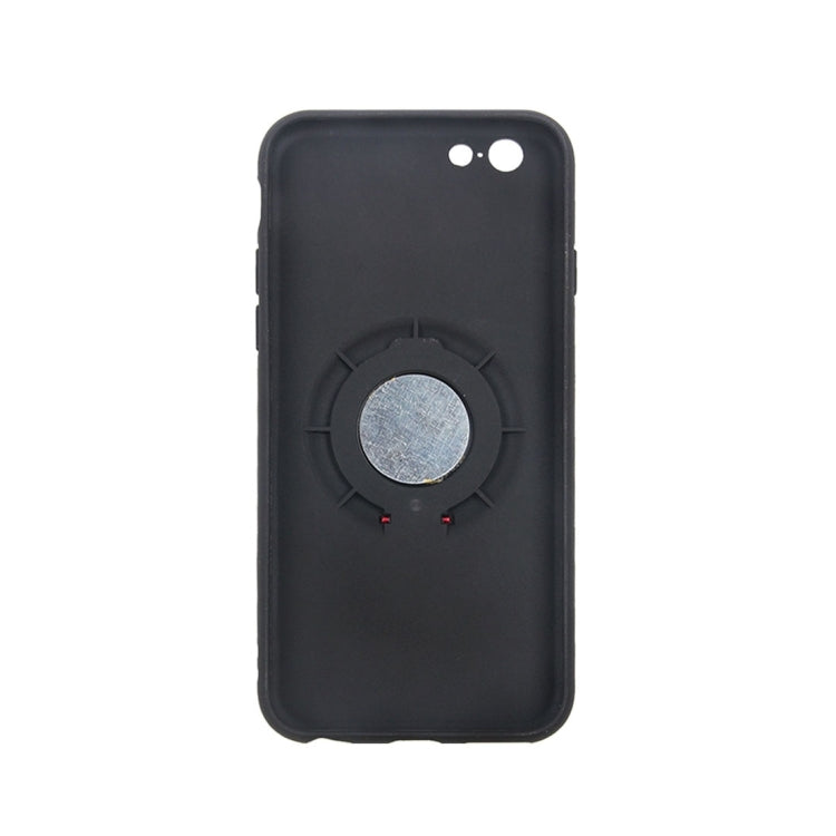 For iPhone 6 TPU + PC Protective Back Case with Ring Holder