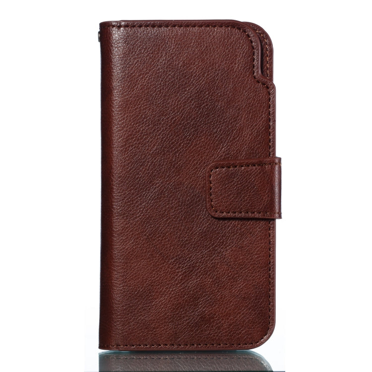 Litchi Texture Horizontal Flip Leather Case for iPhone 6, with Nine Card Slots & Wallet & Photo Frame