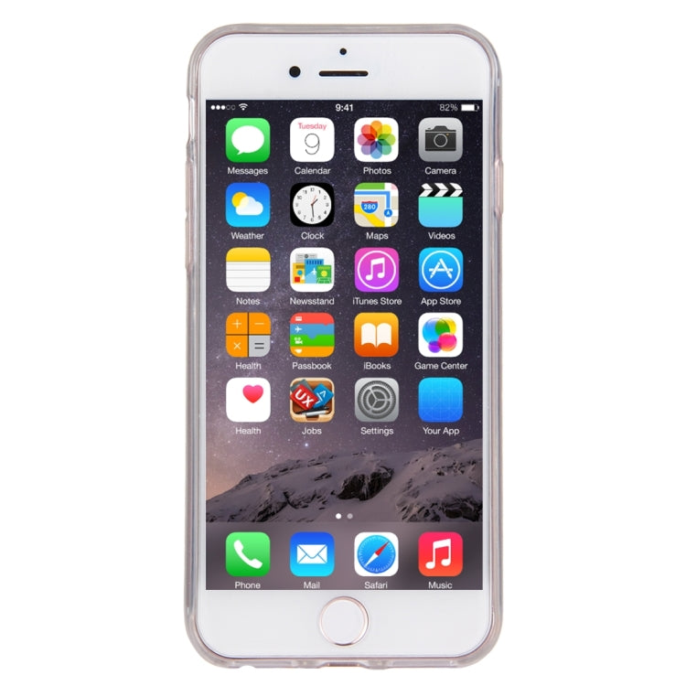 For iPhone 6 & 6s TPU Lucky Turntable Protective Back Cover Case