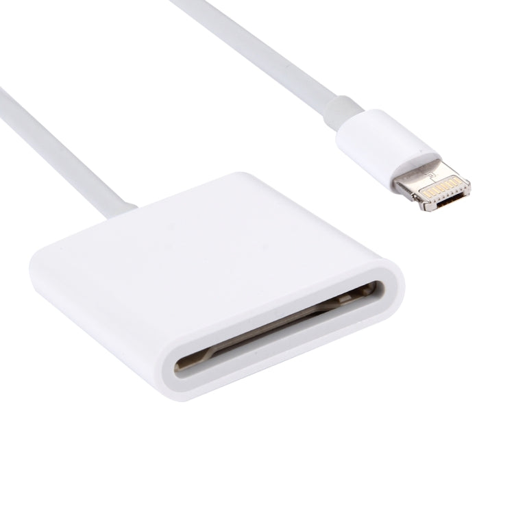 8 Pin & Micro USB to SD Card Camera Reader for iPhone, iPad, Samsung, Sony and other Smartphones (iOS 11.0 below, Android with OTG Function)(White)