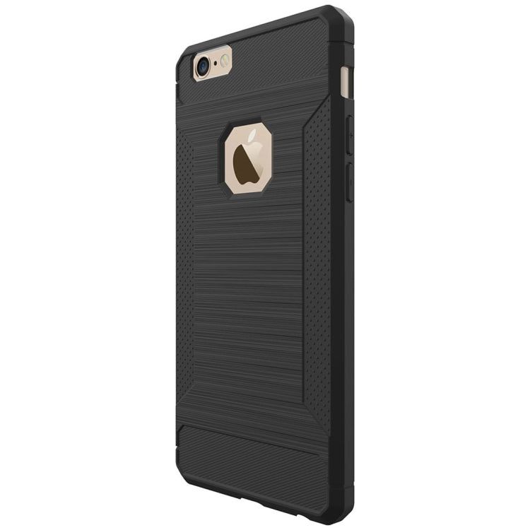 For iPhone 6 & 6s  Brushed Texture TPU Anti-slip Soft Protective Case
