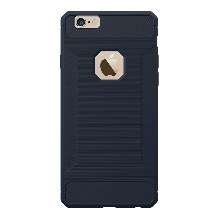 For iPhone 6 & 6s  Brushed Texture TPU Anti-slip Soft Protective Case