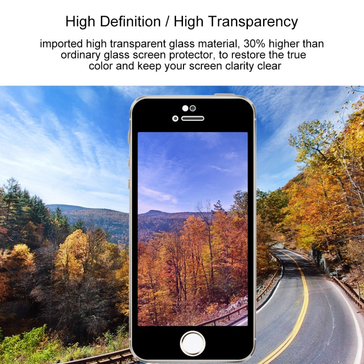 Anti-scratch 9H 10D Full Screen Purple-ray Tempered Glass Film for iPhone 6 Plus & 6S Plus