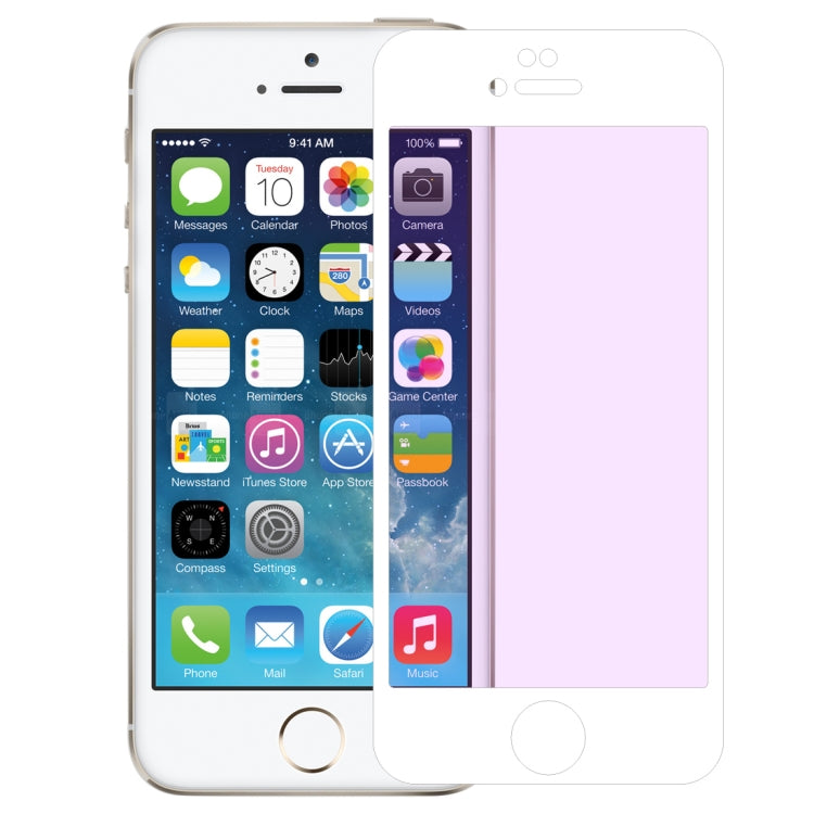 Anti-scratch 9H 10D Full Screen Purple-ray Tempered Glass Film for iPhone 6 Plus & 6S Plus