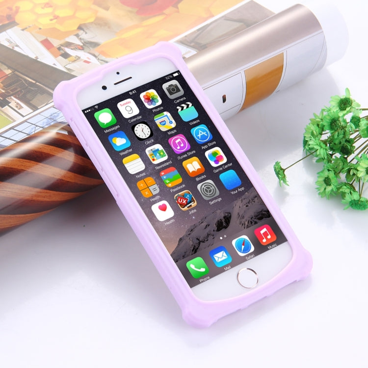 4.5-4.8 inch Universal Crazy Horse Texture PU Leather + Silicone Protective Case for Sony, Blackberry, HTC, Nokia, Blackview, ZTE, iNew, Leagoo, Bluboo and other Smartphones, Size: 14.2x7.4x1cm