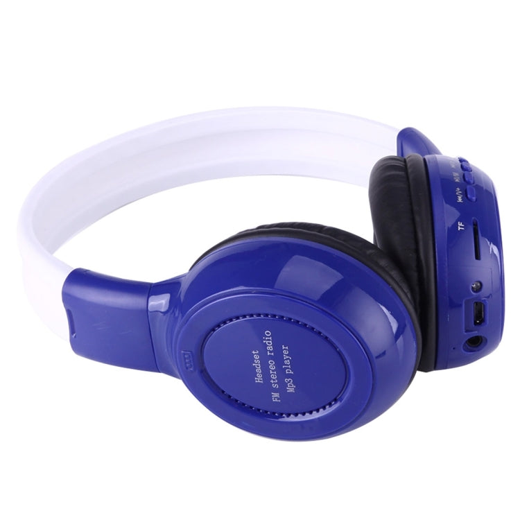 BS-N65 Headband Folding Stereo HiFi Wireless Headphone Headset with LCD Screen & TF Card Slot & LED Indicator Light & FM Function