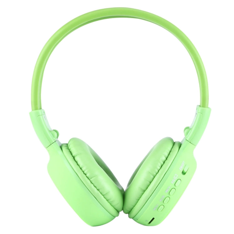 BS-N65 Headband Folding Stereo HiFi Wireless Headphone Headset with LCD Screen & TF Card Slot & LED Indicator Light & FM Function