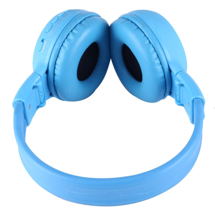 BS-N65 Headband Folding Stereo HiFi Wireless Headphone Headset with LCD Screen & TF Card Slot & LED Indicator Light & FM Function