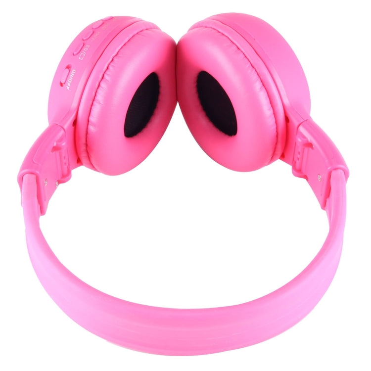 BS-N65 Headband Folding Stereo HiFi Wireless Headphone Headset with LCD Screen & TF Card Slot & LED Indicator Light & FM Function