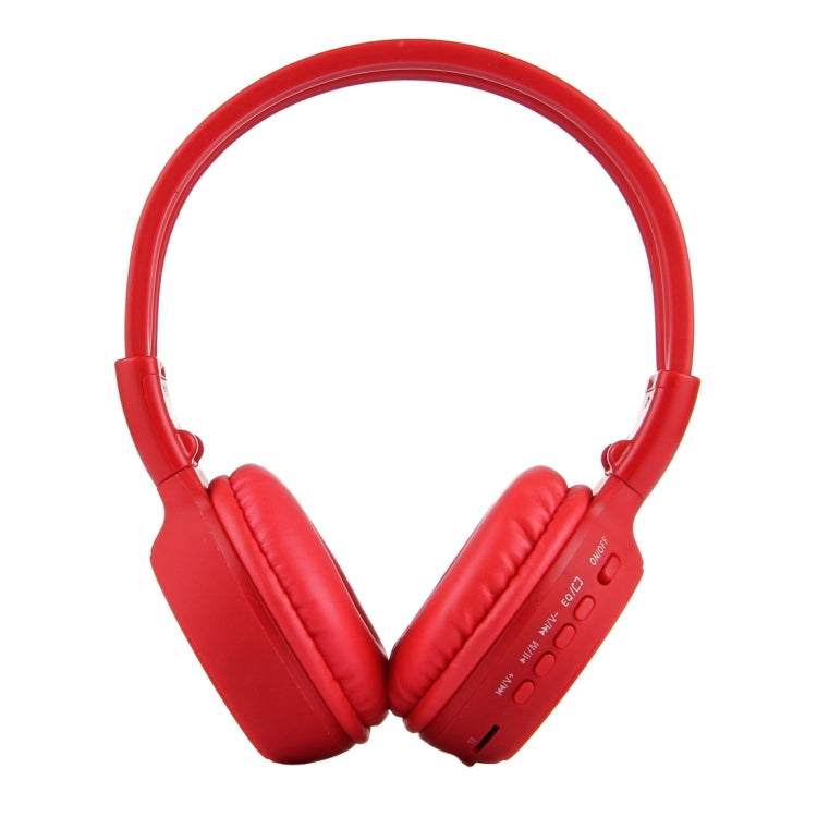BS-N65 Headband Folding Stereo HiFi Wireless Headphone Headset with LCD Screen & TF Card Slot & LED Indicator Light & FM Function