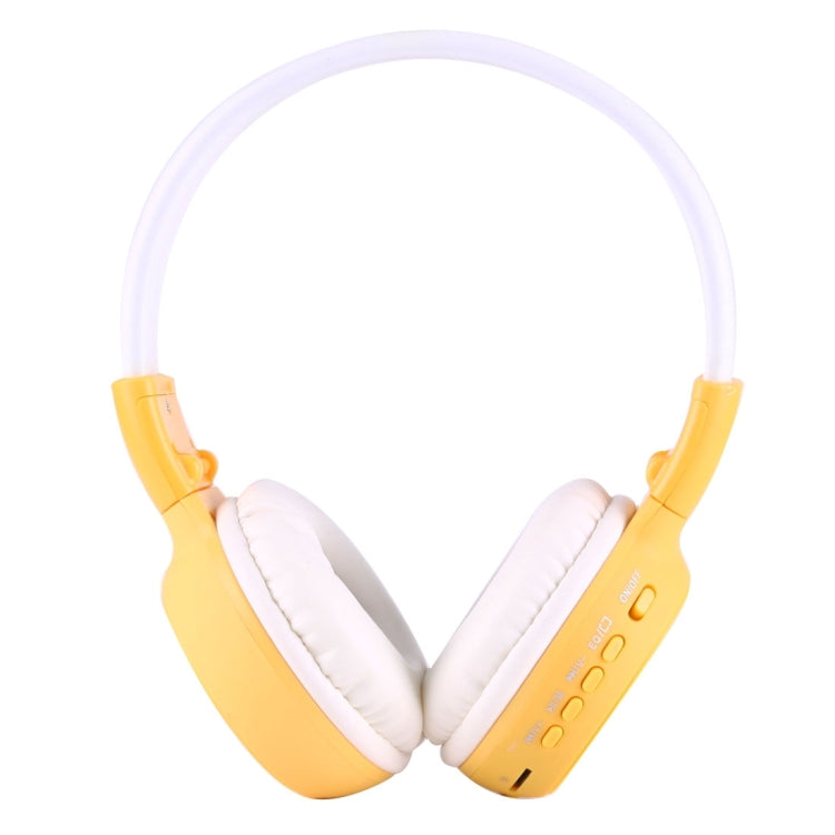 BS-N65 Headband Folding Stereo HiFi Wireless Headphone Headset with LCD Screen & TF Card Slot & LED Indicator Light & FM Function