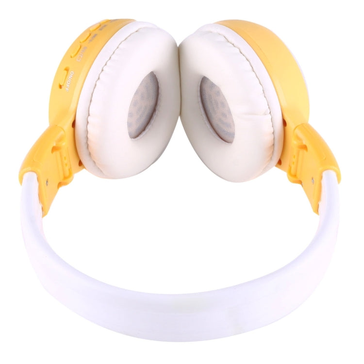 BS-N65 Headband Folding Stereo HiFi Wireless Headphone Headset with LCD Screen & TF Card Slot & LED Indicator Light & FM Function