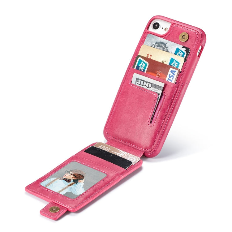 For iPhone 6 & 6s Retro PU Leather Texture Vertical Flip Protective Leather Case with Card Slots & Wallet & Photo Frame
