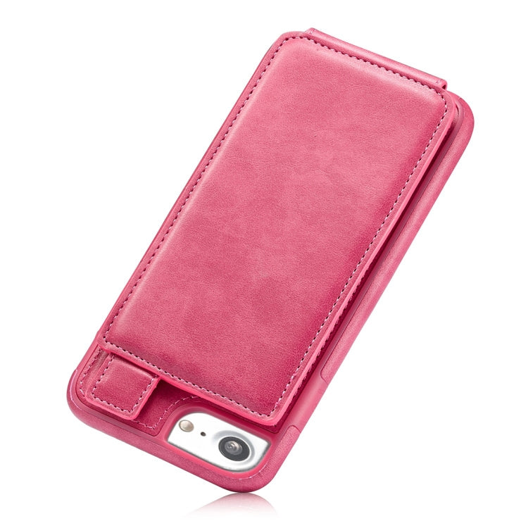 For iPhone 6 & 6s Retro PU Leather Texture Vertical Flip Protective Leather Case with Card Slots & Wallet & Photo Frame