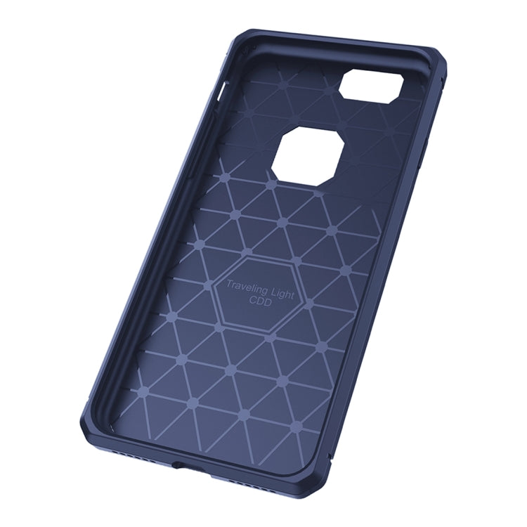 For iPhone 6 & 6s Brushed Carbon Fiber Texture Shockproof TPU Protective Cover Case