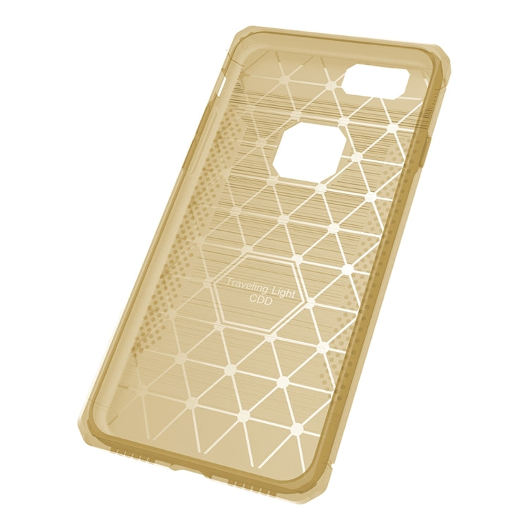 For iPhone 6 & 6s Brushed Carbon Fiber Texture Shockproof TPU Protective Cover Case