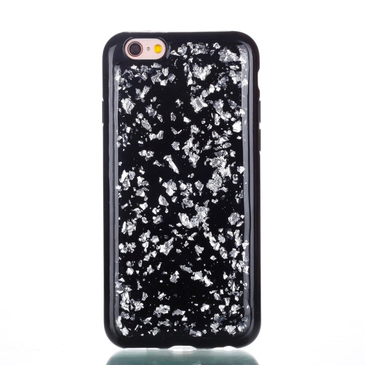 For iPhone 6 & 6s Gold Foil TPU Protective Back Cover Case