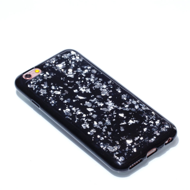 For iPhone 6 & 6s Gold Foil TPU Protective Back Cover Case