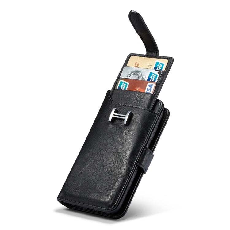 For iPhone 6 & 6s PU Detachable Horizontal Flip Protective Leather Case with Card Slots & Wallet & Photo Frame