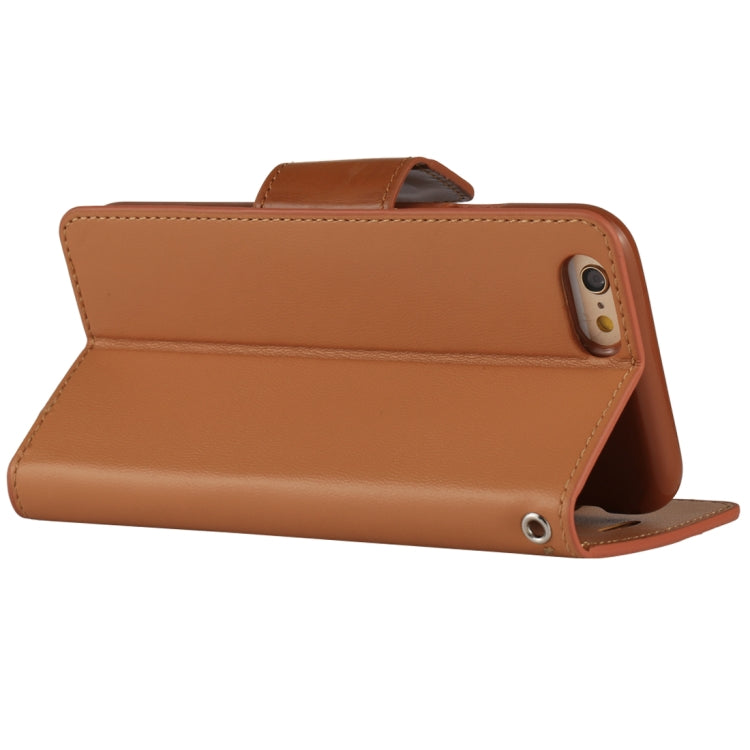 GOOSPERY SONATA DIARY Series for iPhone 6 & 6s Horizontal Flip Leather Case with Holder & Card Slots & Wallet