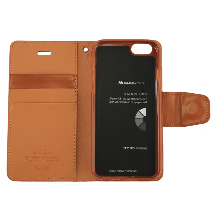 GOOSPERY SONATA DIARY Series for iPhone 6 & 6s Horizontal Flip Leather Case with Holder & Card Slots & Wallet