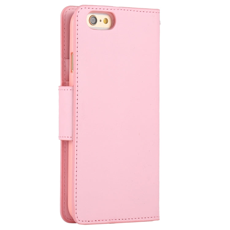 GOOSPERY SONATA DIARY Series for iPhone 6 & 6s Horizontal Flip Leather Case with Holder & Card Slots & Wallet