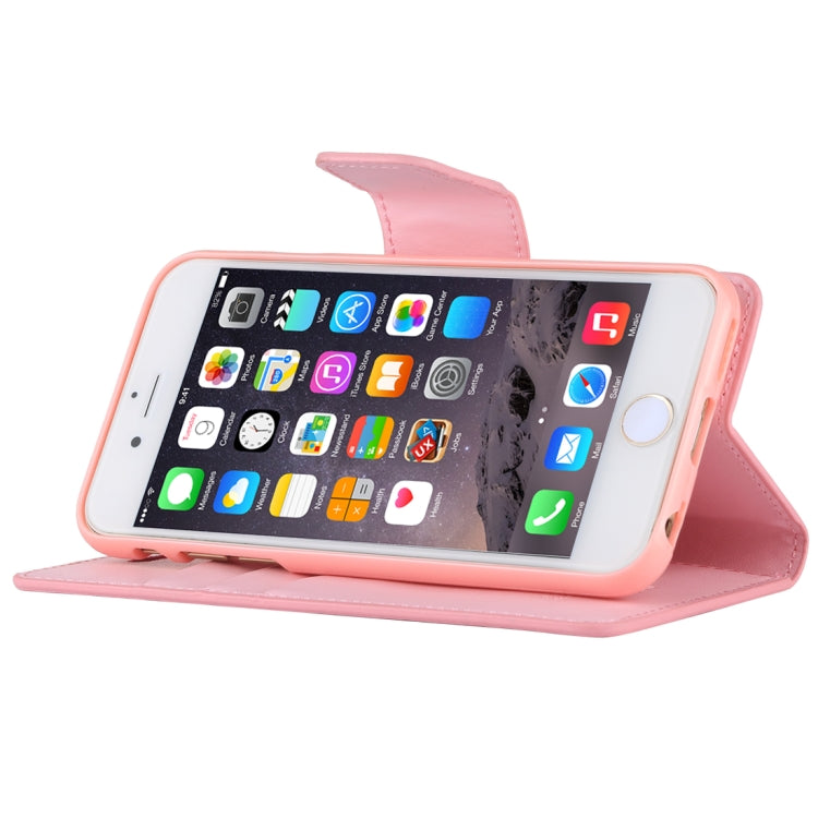 GOOSPERY SONATA DIARY Series for iPhone 6 & 6s Horizontal Flip Leather Case with Holder & Card Slots & Wallet