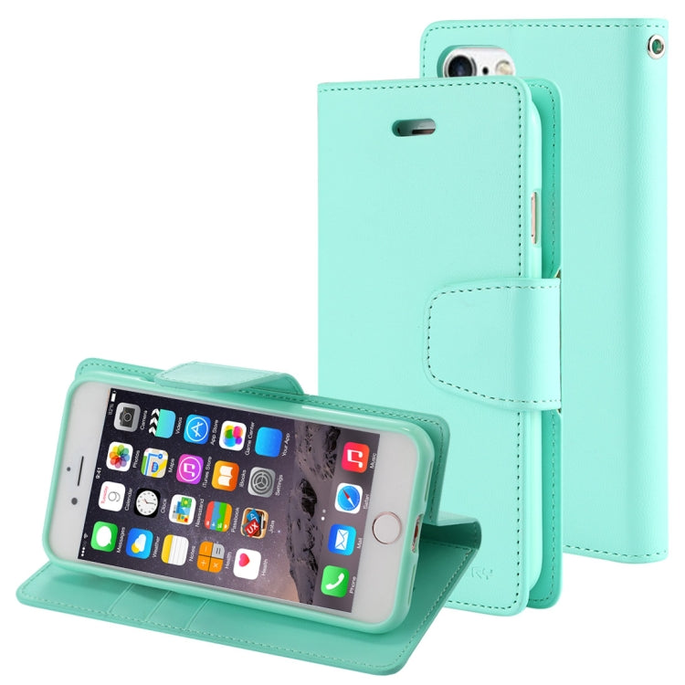 GOOSPERY SONATA DIARY Series for iPhone 6 & 6s Horizontal Flip Leather Case with Holder & Card Slots & Wallet
