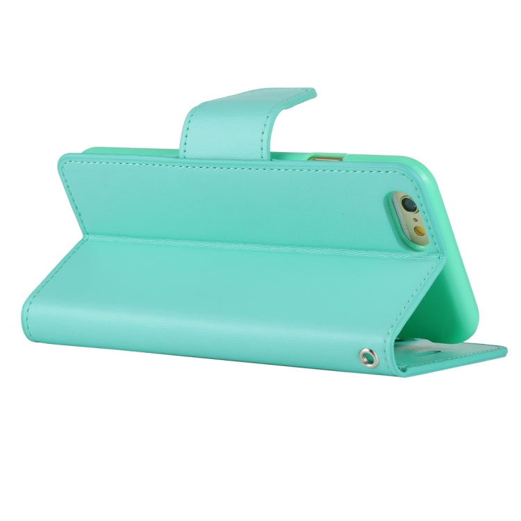 GOOSPERY SONATA DIARY Series for iPhone 6 & 6s Horizontal Flip Leather Case with Holder & Card Slots & Wallet