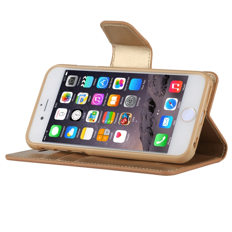 GOOSPERY SONATA DIARY Series for iPhone 6 & 6s Horizontal Flip Leather Case with Holder & Card Slots & Wallet
