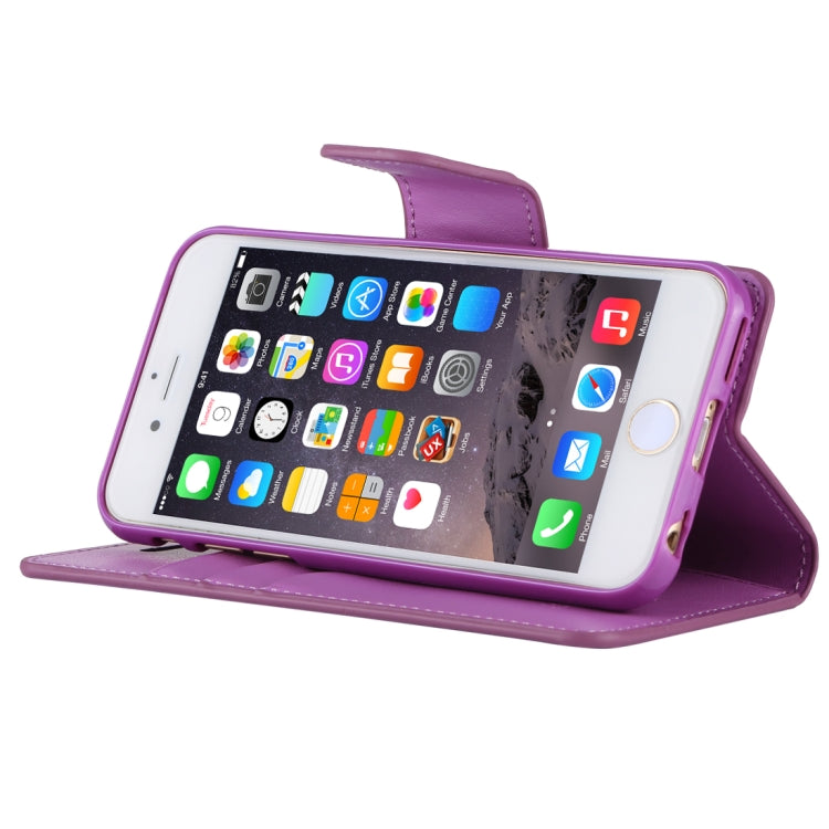 GOOSPERY SONATA DIARY Series for iPhone 6 & 6s Horizontal Flip Leather Case with Holder & Card Slots & Wallet